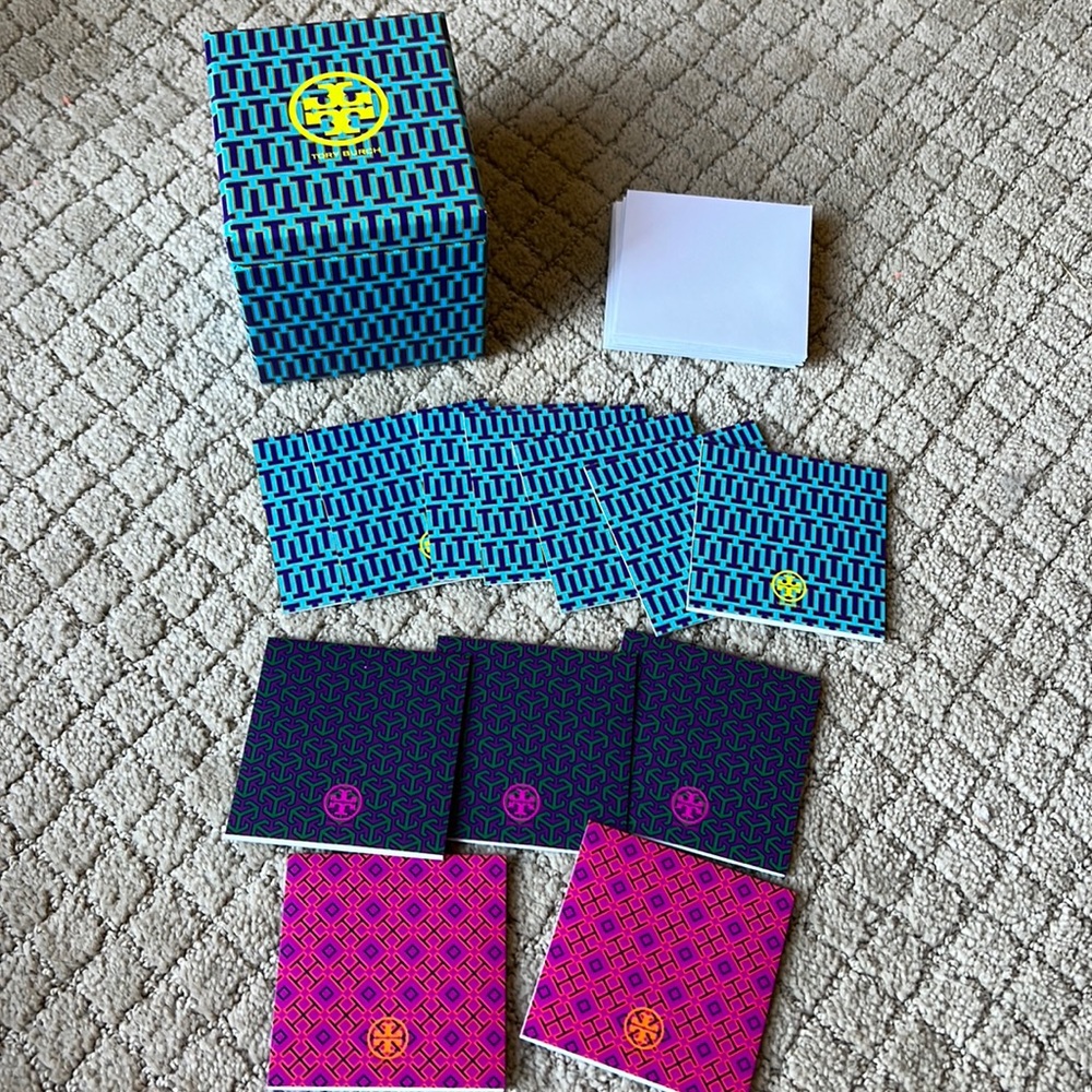Tory Burch box with cards